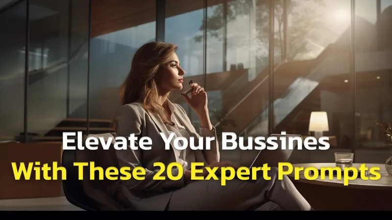 The Top 20 ChatGPT Prompts for Better Business Decisions