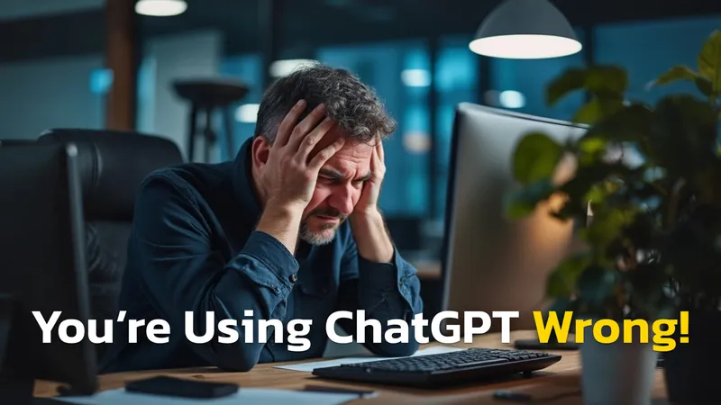 99% of People Use ChatGPT Wrong – Here’s How to Get It Right