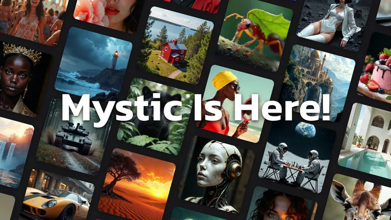 Freepik Launches Mystic: A new Ambitious AI Image Generator