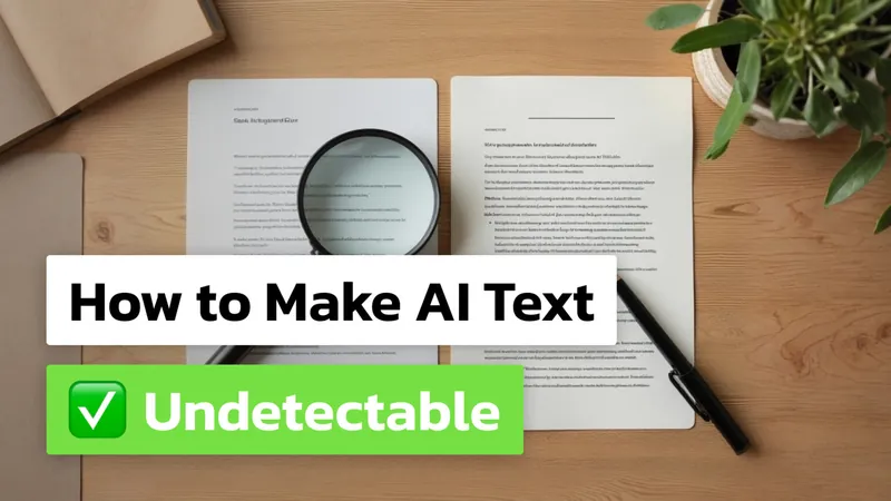 5 Strategies to Make Your AI Written Text Completely Undetectable in 2024