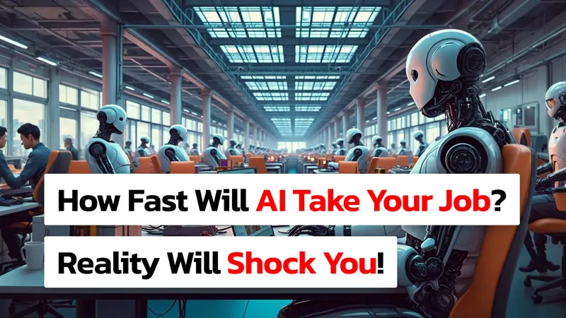 How Fast Will AI Take Your Job? The Answer Will Shock You!
