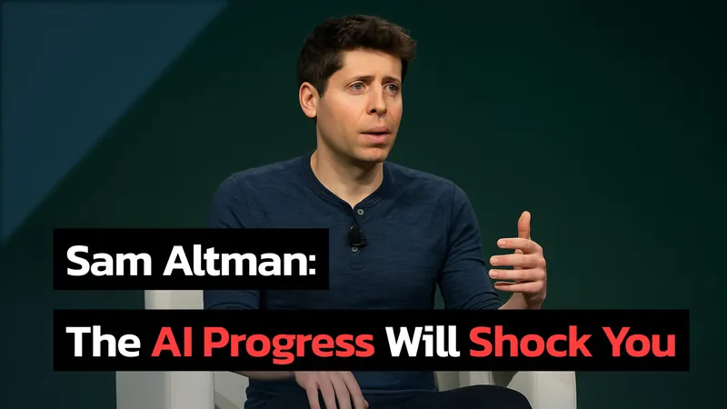 Sam Altman Reveals OpenAI’s Next Big Leap: You Not Gonna Believe It!