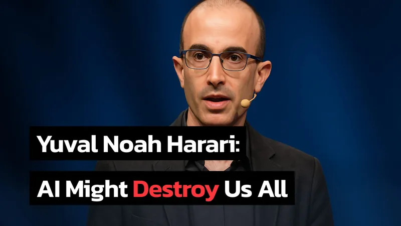 Why Yuval Noah Harari Thinks AI Is Humanity’s Biggest Threat