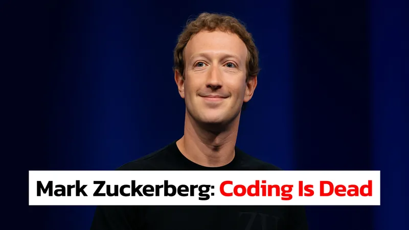 According to Mark Zuckerberg Coding Is Dead: AI Will Write MOST Software Soon