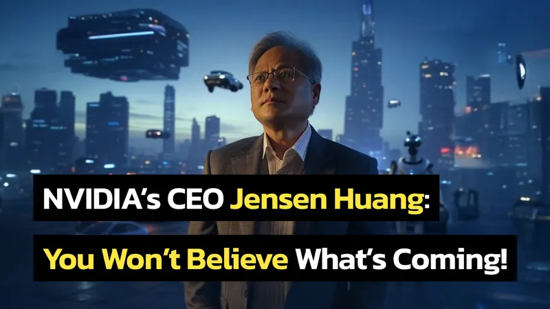 NVIDIA CEO Predicts a World Ruled by AI and Robots