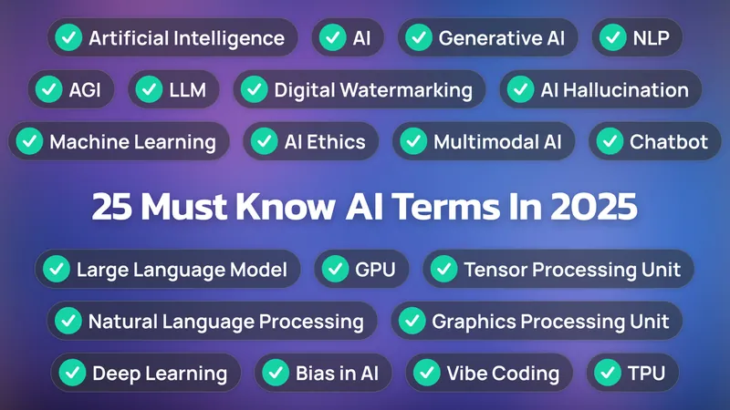 25 AI Terms that You Need to Know in 2025