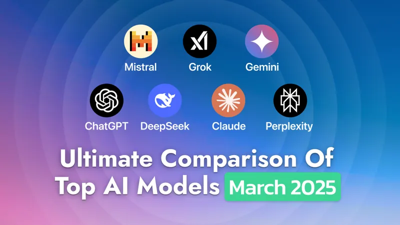 How to Pick the Best AI Model for Your Use-Case: The Ultimate March 2025 Guide