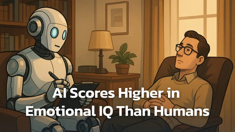 Shocking: AI Scored Better Than Humans at Emotional Intelligence Test