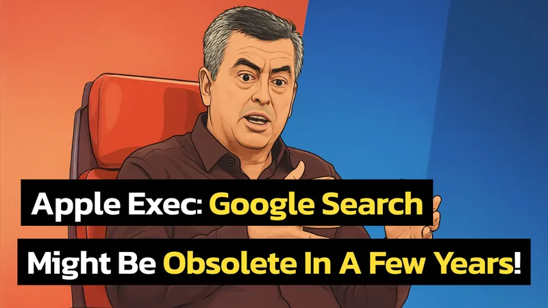 Is Google Cooked? Apple Exec Drops BOMBSHELL About AI Search Future!