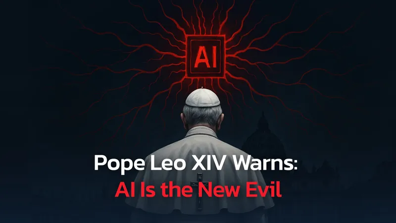 Pope Leo XIV Issues Global Warning: AI Could Destroy Humanity & Our Civilisation