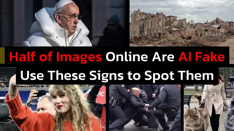 50% of Online Images Are Fake — Can You Spot Them? Look For These Hidden Signs!