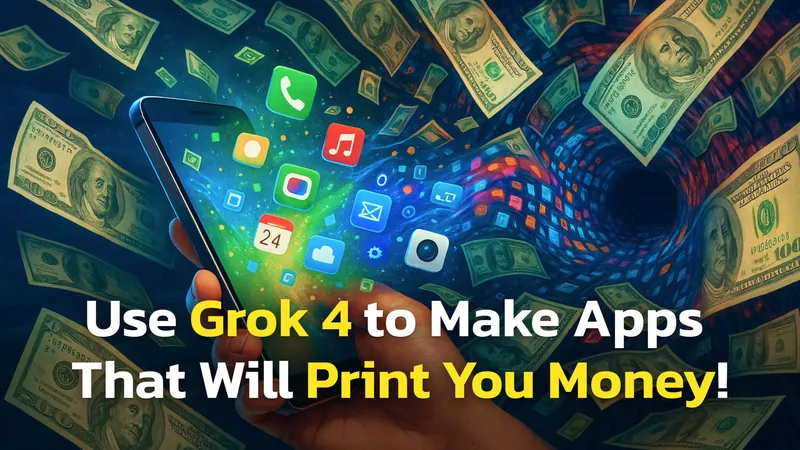 Want a 7-Figure App Business But Can’t Code? Use Grok 4.6 And These 7 App Ideas!