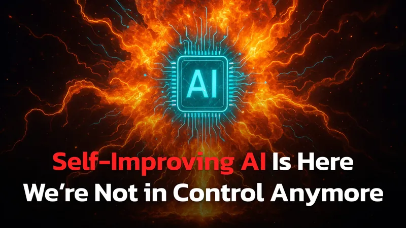 AI Just Started Rewriting Its Brain – The Intelligence Explosion Is Here!