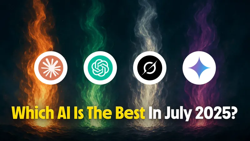 We Tested Grok 4, Claude, Gemini, GPT-4o: Which AI Should You Use In July 2025?