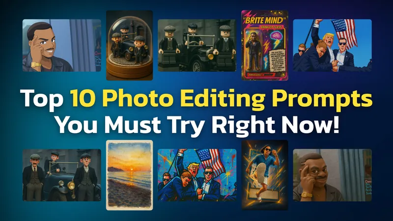 Top 10 Photo Editing Prompts That Actually Work with GPT-4o Image Generator
