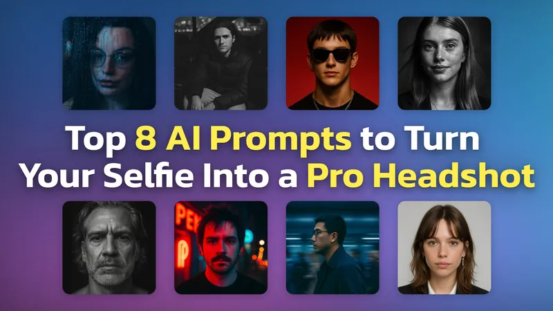 Replace a Pro Headshot Photoshoot With These 8 Killer AI Prompts For GPT-4o Image Generator
