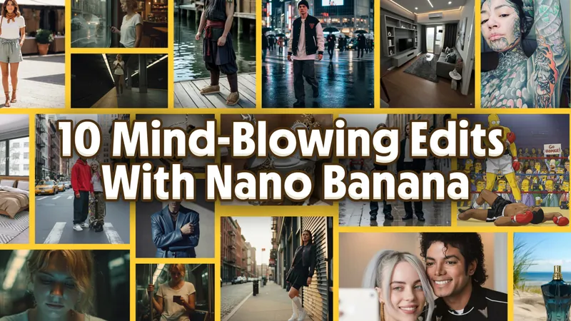 Google’s Nano Banana Is Viral Hit — 10 Wild Examples How To Use It (With Prompts)