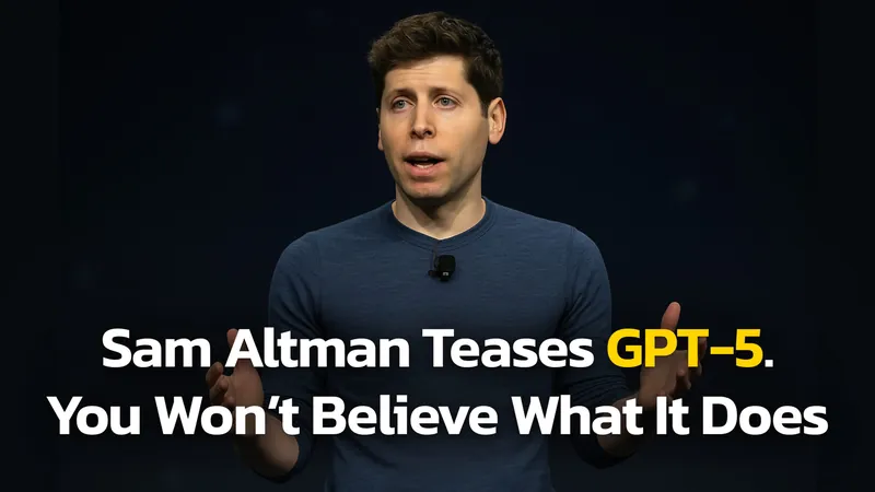 Sam Altman Hints At GPT-5 Release Date Through a Comment on X!