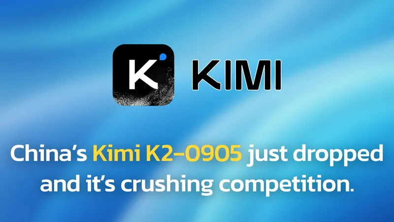 China’s Moonshot AI Dropped Kimi K2 (0905) – The Open-Source Model Crushing the Competition