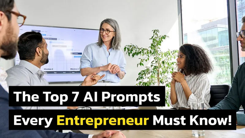 7 Secret ChatGPT Prompts for Business Strategy and Growth