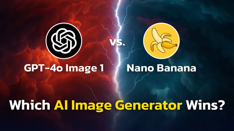 Google Nano Banana vs. GPT-4o Image 1: Which AI Image Generator Is Best?