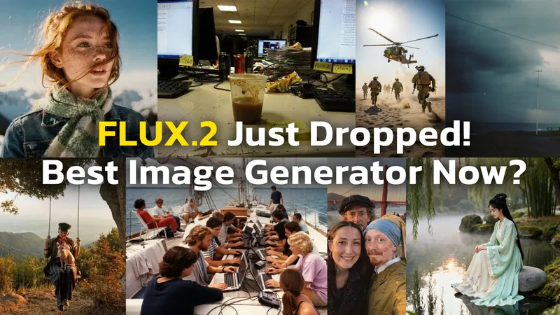 FLUX.2 Arrived — Here’s How It Stacks Up Against Nano Banana, Midjourney & GPT