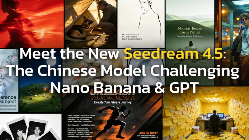 New Chinese Model Seedream 4.5 Is Challenging Nano Banana Pro and GPT in AI Image Quality
