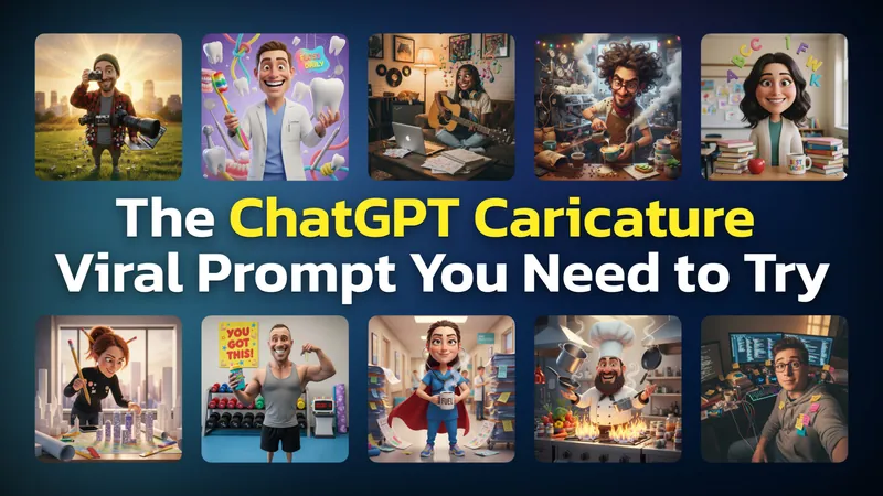 The ChatGPT Caricature Prompt Going Viral Right Now (And How to Use It)