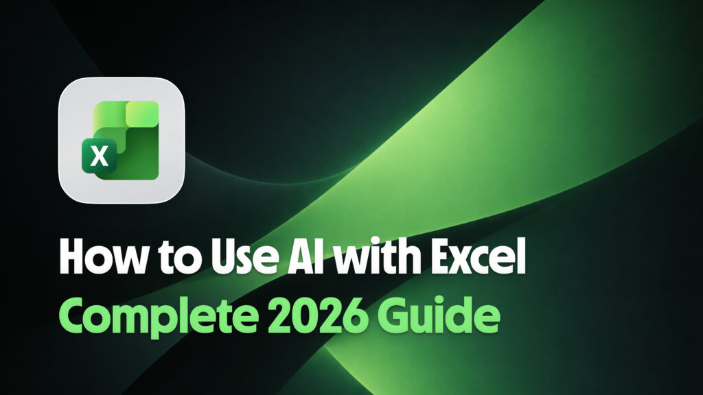 How to use AI in Excel — complete 2026 guide covering Copilot, Fello AI, ChatGPT and more