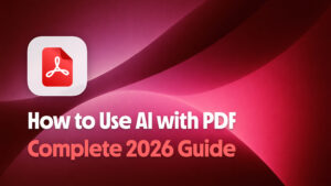 How to use AI with PDF — complete 2026 guide covering merging, compressing, protecting and more