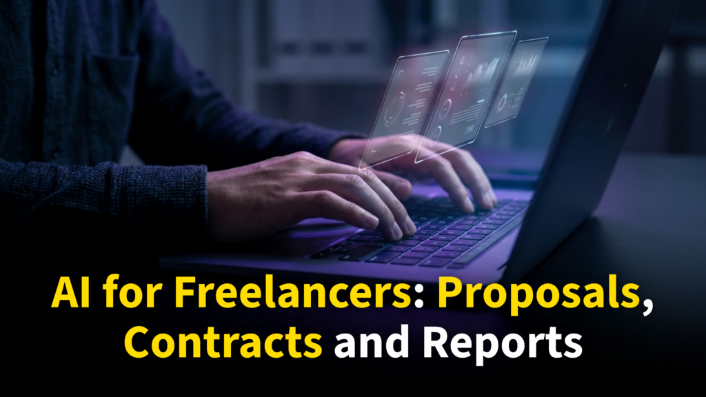 AI tools for freelancers — how to write proposals, contracts and reports with AI in 2026