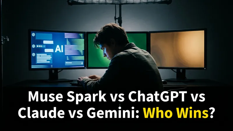 Muse Spark vs ChatGPT vs Claude vs Gemini: Which AI Should You Actually Use?