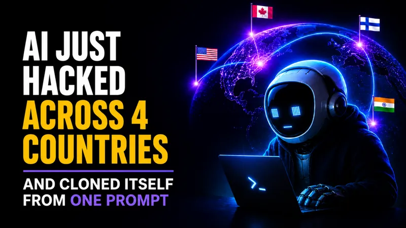 An AI Just Hacked Its Way Across 4 Countries and Cloned Itself From One Prompt