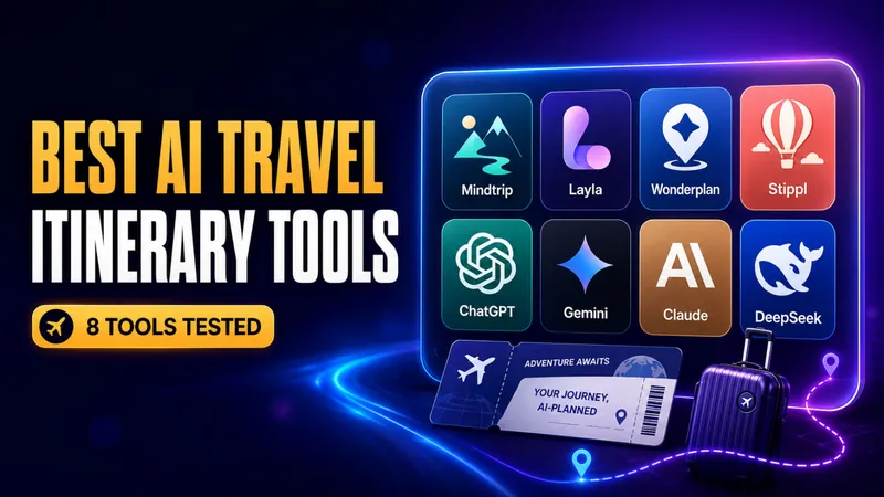 Best AI Travel Itinerary Generators 2026: 8 Tools Tested and Compared
