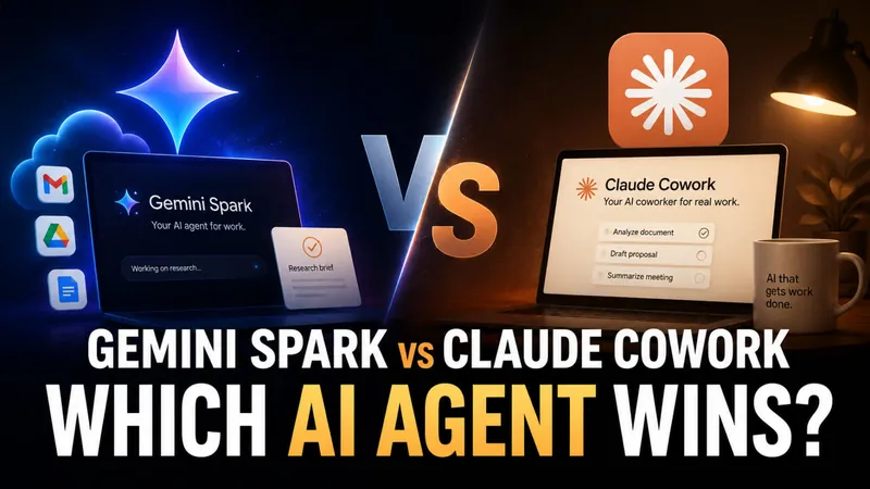 Gemini Spark vs Claude Cowork: Which AI Agent Actually Gets Work Done?