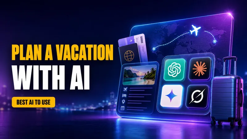 How to Plan a Vacation with AI in 2026: Step-by-Step + Which AI to Use