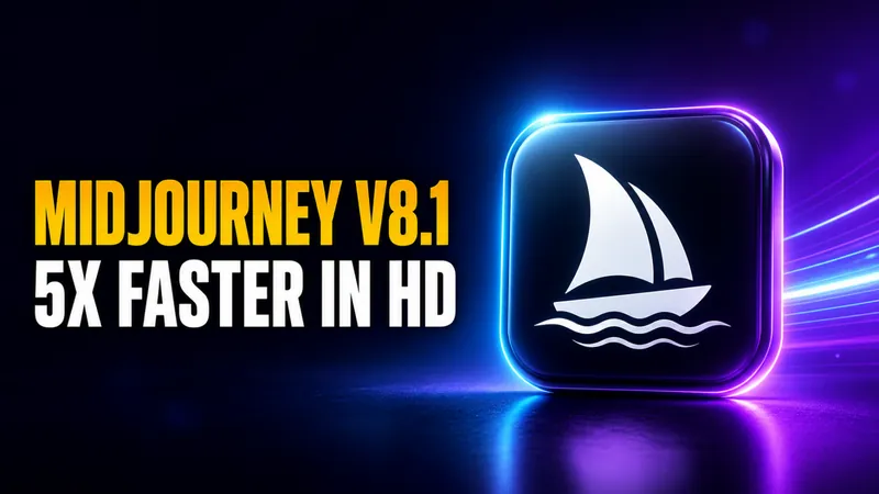 Midjourney V8.1 Review: HD by Default, 5x Faster, and Surprisingly Useful on a Mac