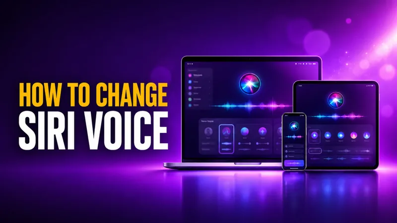 How to Change Siri Voice on iPhone, iPad, and Mac