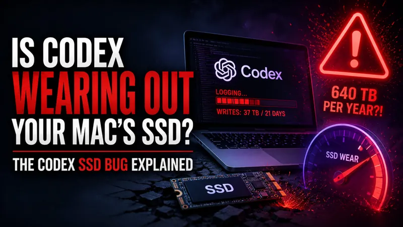 Is Codex Wearing Out Your Mac’s SSD? The Codex SSD Bug Explained