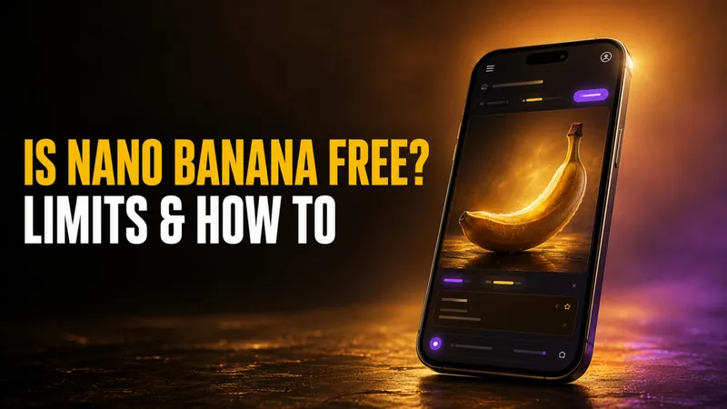 Is Nano Banana Free? Limits & How to Use It Free (2026)