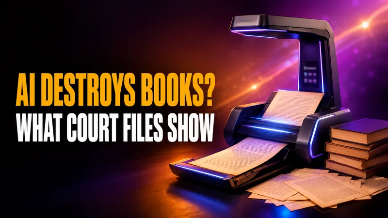 Are AI Companies Destroying Books? What the Court Files Actually Show