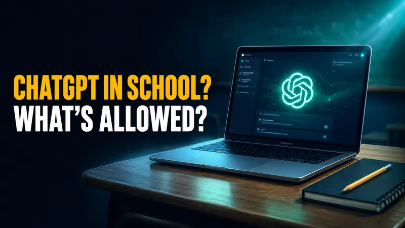 Is ChatGPT Allowed in School? The AI Rules That Actually Apply to You