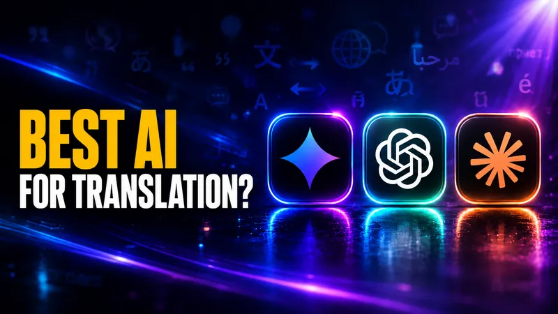 Best AI for Translation: What the Only Independent Test Found