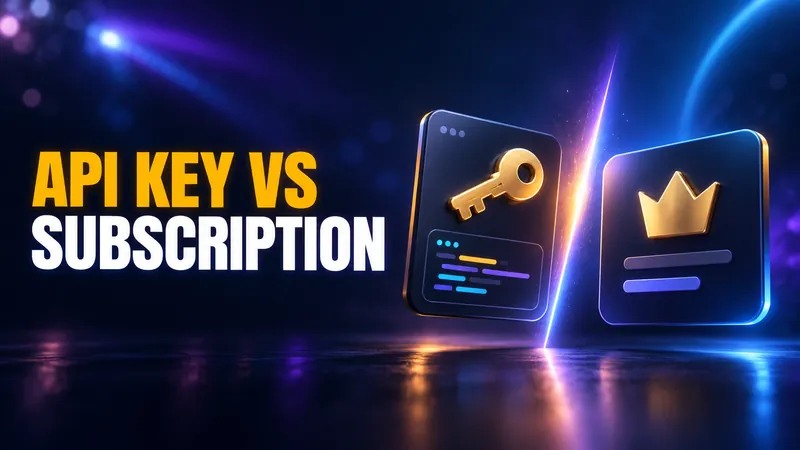 API Key vs Subscription: What Your $20 Actually Buys