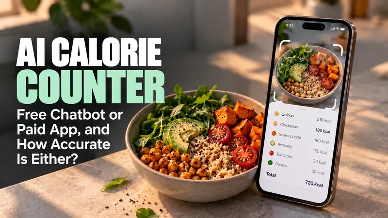 AI Calorie Counter: Free Chatbot or Paid App, and How Accurate Is Either?