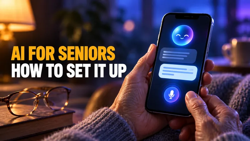 AI for Seniors: How to Set It Up for a Parent Who Will Not Troubleshoot