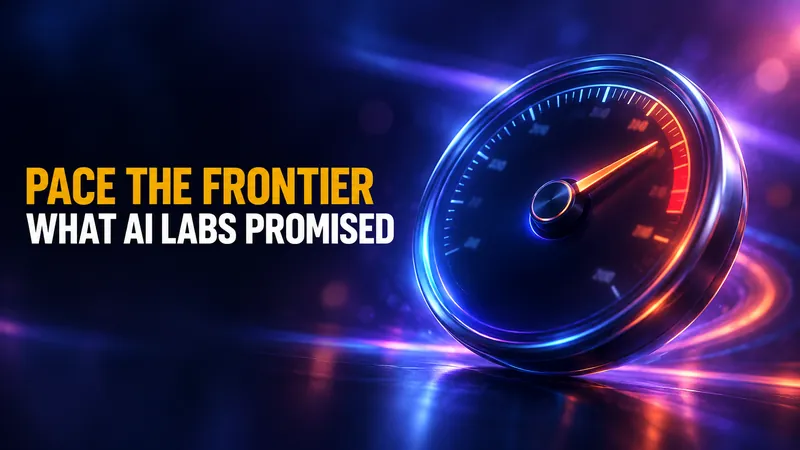 Pace the Frontier: What AI Labs Actually Committed To
