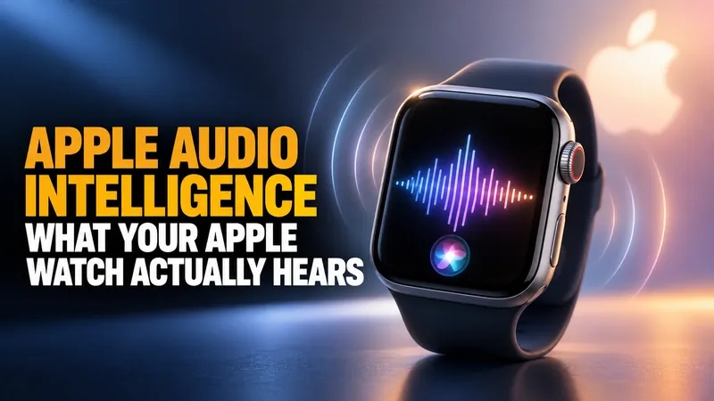 Apple Audio Intelligence: What Your Apple Watch Actually Hears