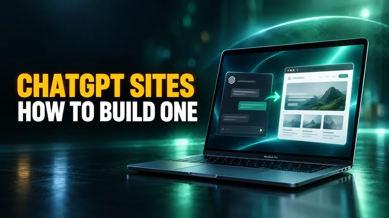 ChatGPT Sites: What It Is, Who Gets It, and How to Build One