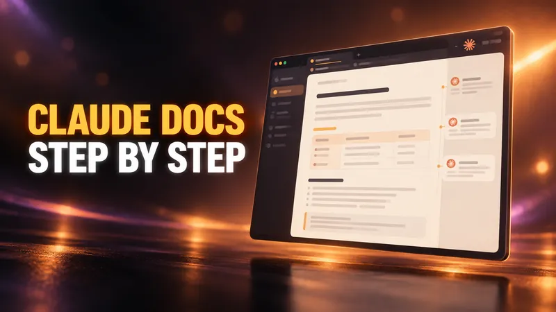 Claude Docs: How to Use Anthropic's New Document Editor, Step by Step